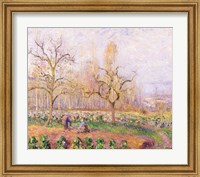 Framed Orchard at Pontoise, 1878