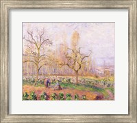 Framed Orchard at Pontoise, 1878