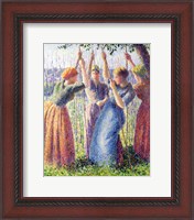 Framed Women Planting Peasticks, 1891