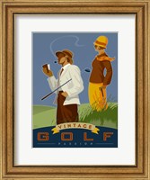 Framed Vintage Golf - Passion