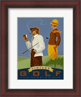 Framed Vintage Golf - Passion