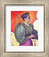 Framed Woman with a Parasol, 1893