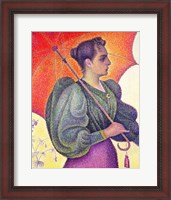 Framed Woman with a Parasol, 1893