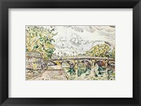 Framed Pont Neuf, Paris, 1927
