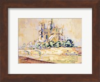 Framed Notre Dame, 1885