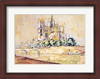 Framed Notre Dame, 1885