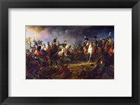 Framed Battle of Austerlitz