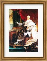 Framed Louis XVIII