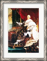 Framed Louis XVIII