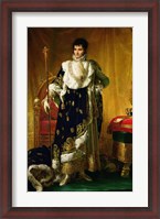 Framed Portrait of Jerome Bonaparte