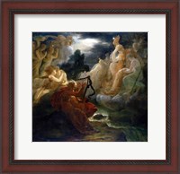 Framed On the Bank of the Lora, Ossian Conjures up a Spirit with the Sound of his Harp, c.1811