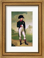 Framed Napoleon I - posed