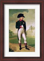 Framed Napoleon I - posed