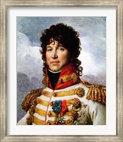 Framed Joachim Murat Portrait