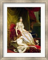 Framed Empress Josephine