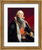 Framed Charles-Francois Lebrun