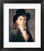 Framed Portrait of Baron Antoine Jean Gros