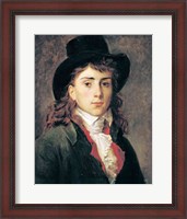 Framed Portrait of Baron Antoine Jean Gros