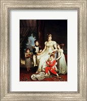 Framed Caroline Bonaparte