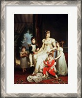 Framed Caroline Bonaparte