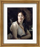 Framed Mademoiselle Duchesnoy in the Role of Dido