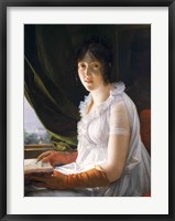 Framed Seated Portrait of Marie-Philippe-Claude Walbonne