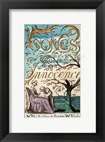 Framed Songs of Innocence