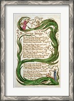 Framed Divine Image, from Songs of Innocence, 1789