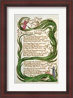 Framed Divine Image, from Songs of Innocence, 1789