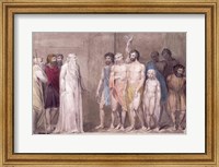 Framed St. Gregory and the British Captives