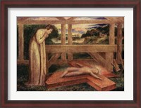 Framed Christ Child asleep on a Cross, c.1799-1800