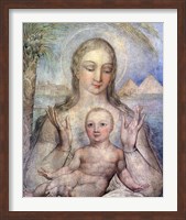 Framed Virgin and Child in Egypt, 1810