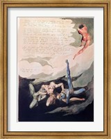 Framed Europe a Prophecy 'Unwilling I look up', 1794