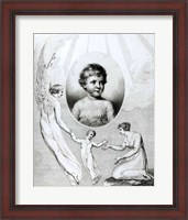 Framed Mary Wollstonecraft Shelley