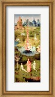 Framed Garden of Earthly Delights: The Garden of Eden