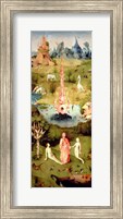 Framed Garden of Earthly Delights: The Garden of Eden