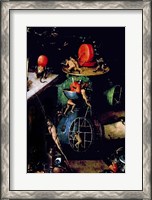 Framed Last Judgement (Altarpiece): Detail of an Urn