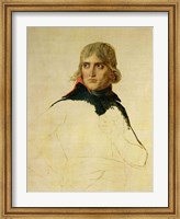 Framed Unfinished portrait of General Bonaparte