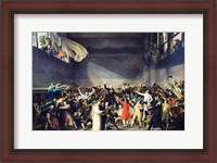 Framed Tennis Court Oath, 20th June 1789