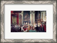 Framed Consecration of the Emperor Napoleon II