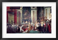 Framed Consecration of the Emperor Napoleon II