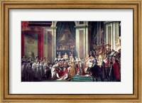 Framed Consecration of the Emperor Napoleon II