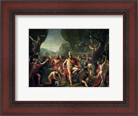 Framed Leonidas at Thermopylae, 480 BC, 1814