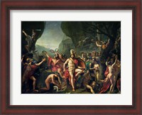 Framed Leonidas at Thermopylae, 480 BC, 1814