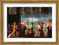 Framed Funeral of Marat in the Ancient Church of Cordeliers, 16th July 1793