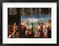 Framed Funeral of Marat in the Ancient Church of Cordeliers, 16th July 1793
