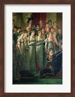 Framed Consecration of the Emperor Napoleon III