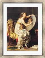 Framed Portrait of Rose Adelaide Ducreux