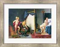 Framed Apelles Painting Campaspe in the Presence of Alexander the Great