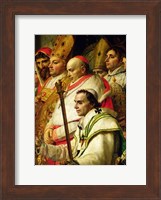 Framed Consecration of the Emperor Napoleon